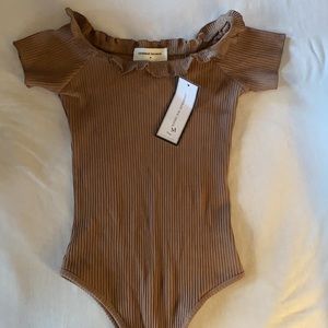Brown Goodnight Macaroon Bodysuit